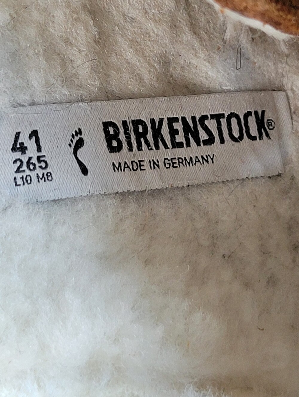 Birkenstock Shearling Seude Boston Clog Women Size 41 Comfort Relaxed Slip On - Picture 3 of 13